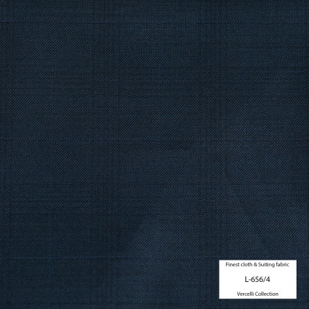 L656/4 Vercelli VII - 95% Wool - Xanh ngọc Caro